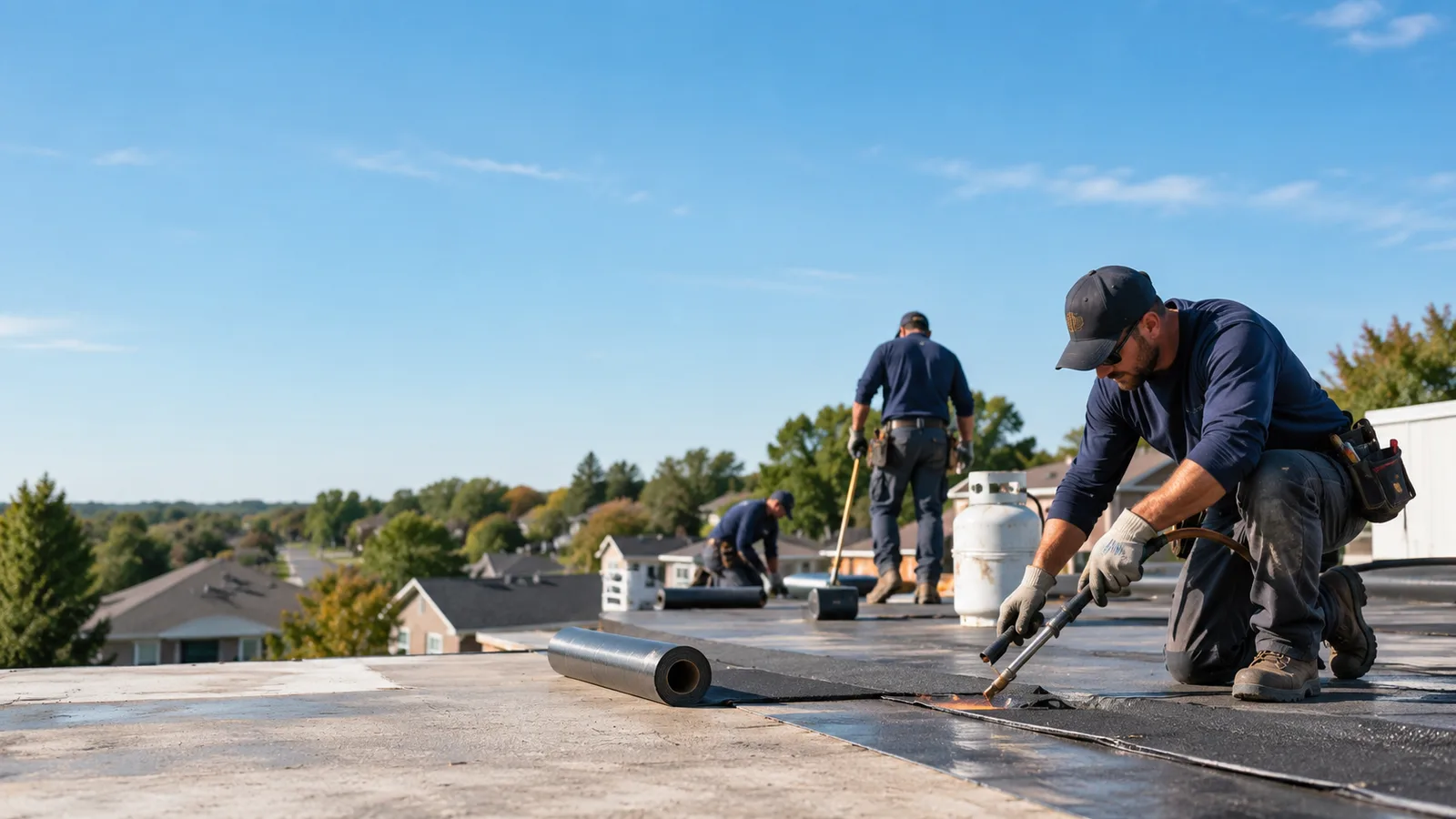 Flat Roof Leak Repair providers in Flushing, MI